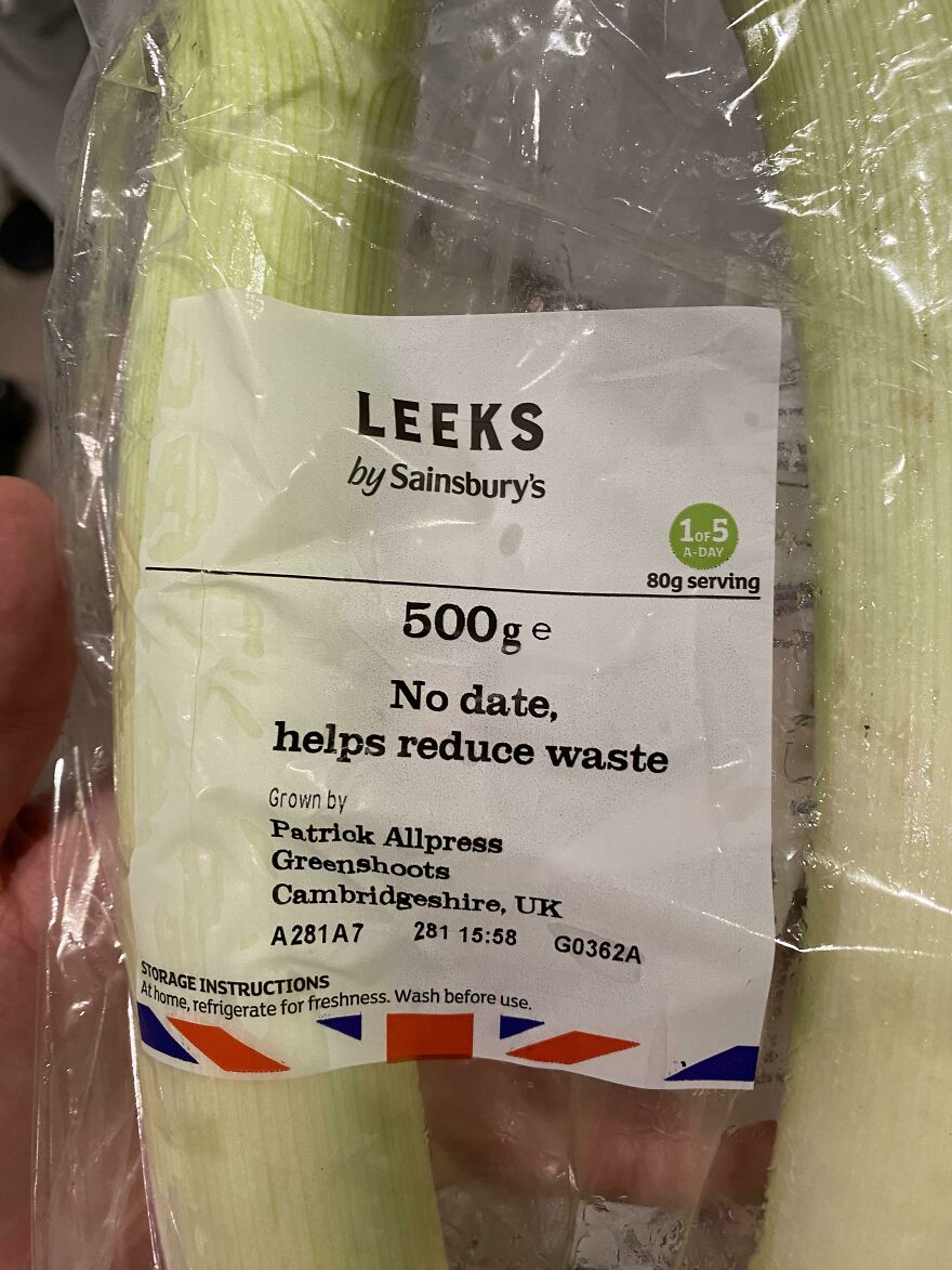 British Supermarket No Longer Prints 'Best Before' Date On Fresh Produce To Reduce Food Waste