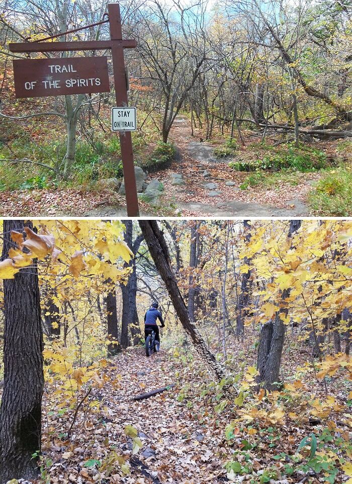 Sica Hollow State Park, South Dakota, USA