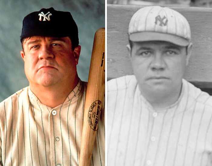 John Goodman As Babe Ruth In "The Babe"