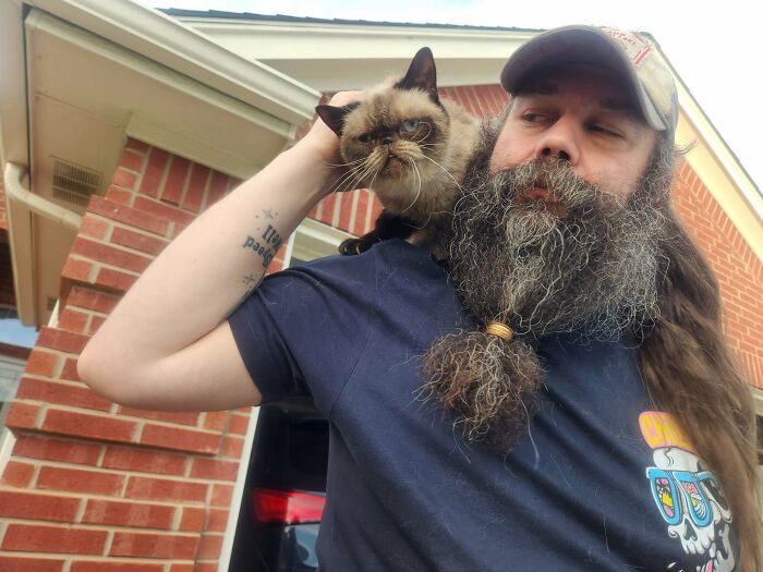 Jellybean Rescued My Husband This Weekend And Now They Are Inseparable