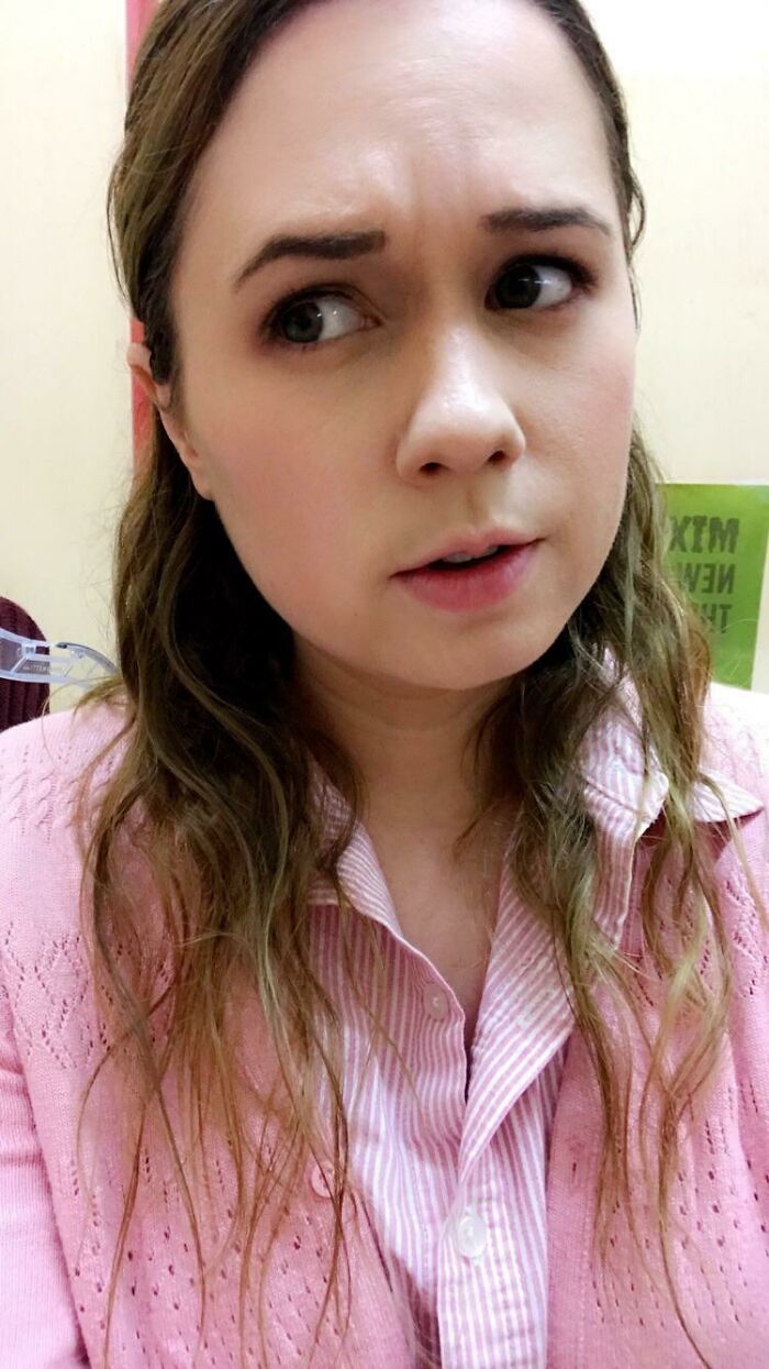 Cada año, soy Pam para Halloween. Le digo a la gente que es sólo cuando no puedo encontrar otro disfraz, pero en realidad nunca lo intento