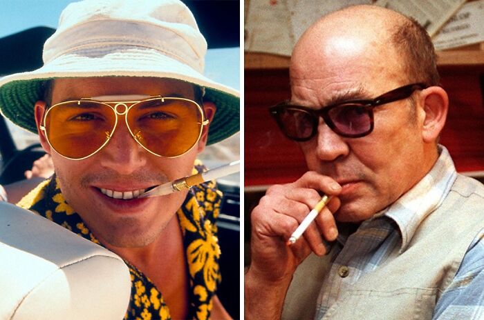 Johnny Depp As Hunter S. Thompson In "Fear And Loathing In Las Vegas"