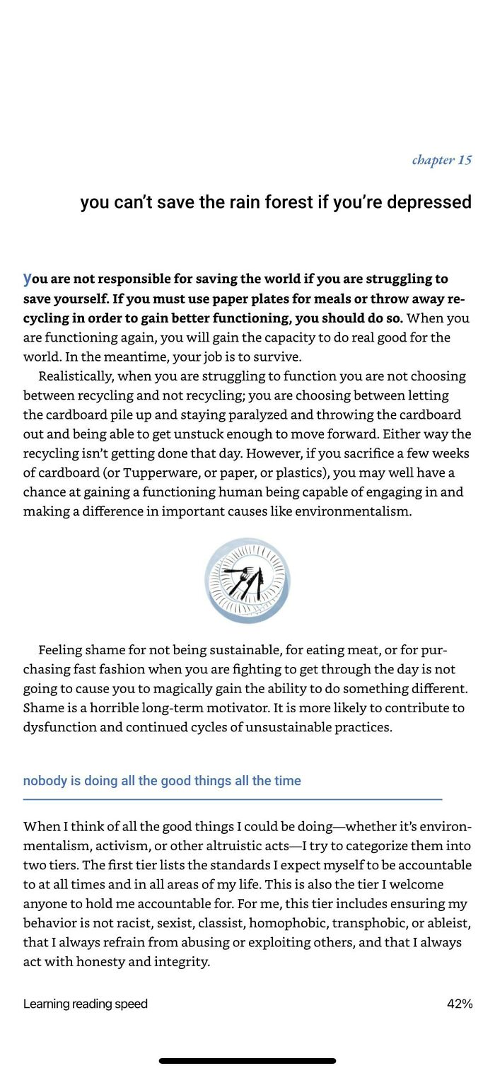 You Can’t Save The Rainforest If You’re Depressed