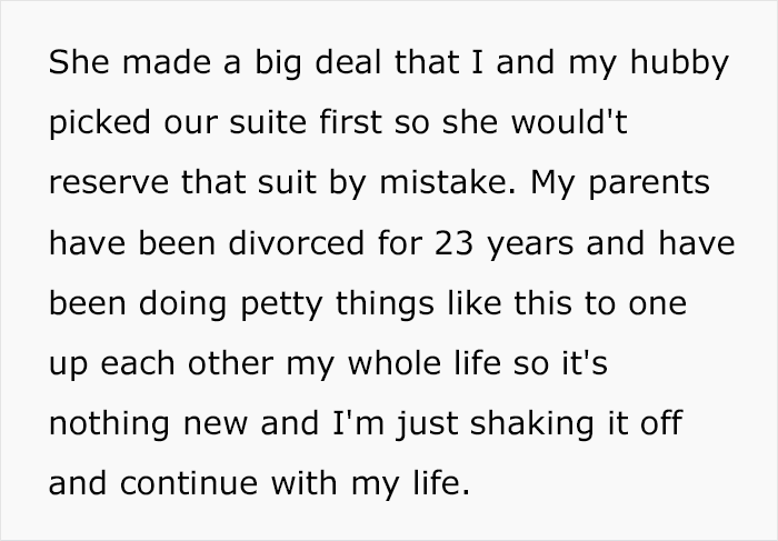 Mother Decides To Book A Room Right Next To Her Daughter&rsquo;s Honeymoon Suite, Drama Ensues