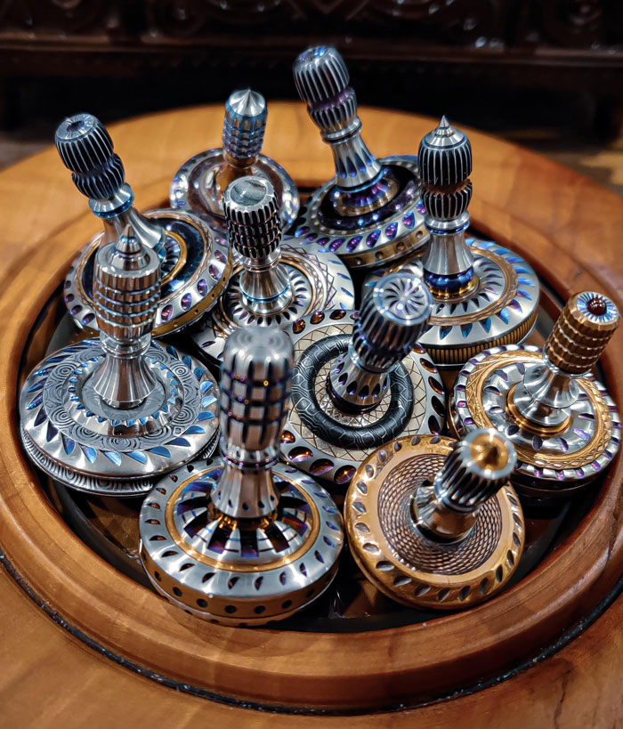 Metal Precision Spinning Top Collection