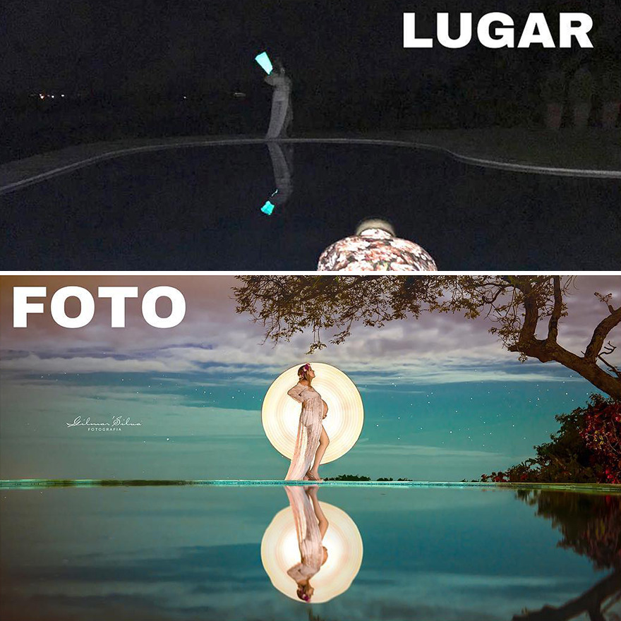 Photographer Continues To Show The Backstage Of His Work Proving That In Simple Places You Can Make Great Photos