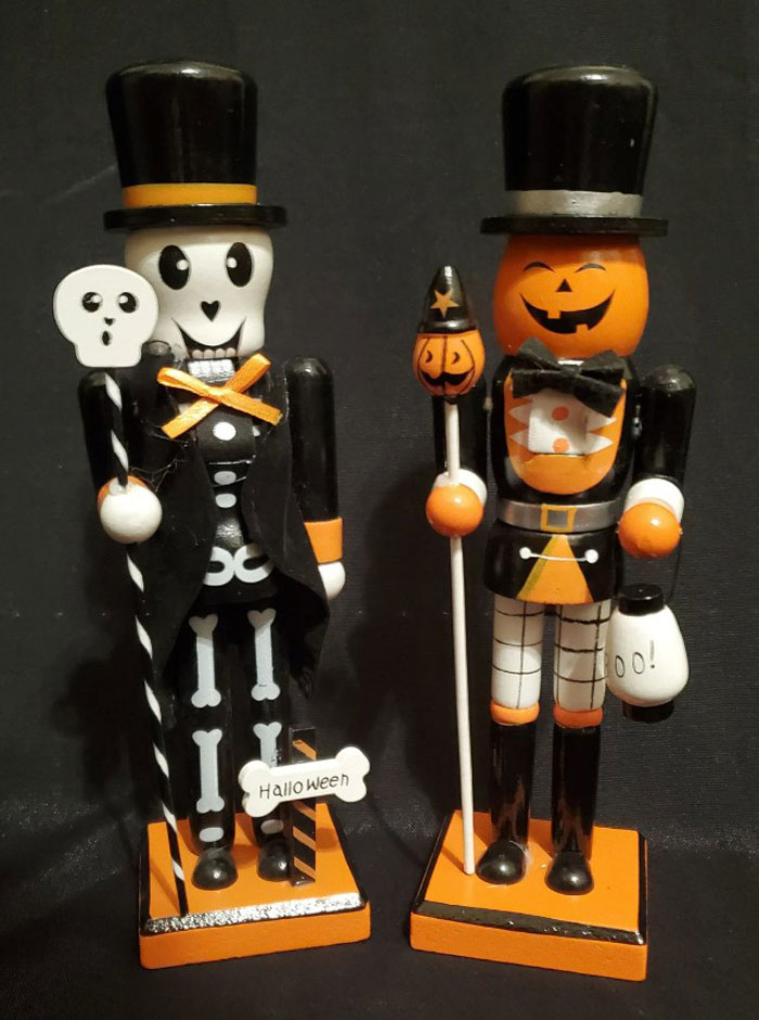 Cute Halloween Nutcrackers