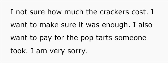Man Finds Wholesome Note And $6 Under Office Door From Person Who Felt Bad After Stealing Crackers From A Vending Machine