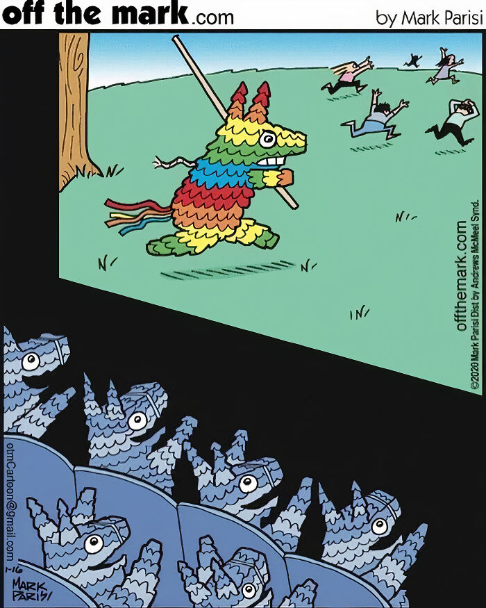 Artist Shows In A Hilarious Way What Horror Movies Would Be Like In A Parallel Universe (40 Pics)