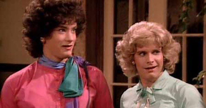 Tom Hanks In Bosom Buddies (1980)