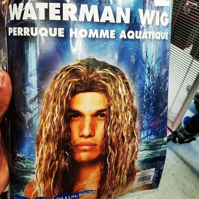 Was Really Hoping To Find A "Stupendous Guy" Cape Or "Nighttime Flying Rodent Dude" Cowl But Alas. I'll Settle For "Waterman"