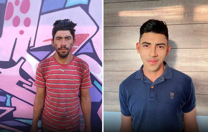 This Hairdresser Gives Free Makeovers To Homeless People, And Here’s The Result (30 Pics)