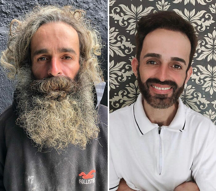 This Hairdresser Gives Free Makeovers To Homeless People, And Here’s The Result (30 Pics)