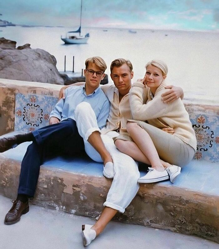 Matt Damon, Jude Law And Gwyneth Paltrow, The Talented Mr. Ripley 1999