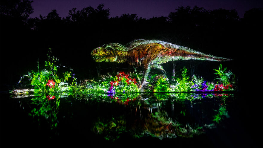 Maizz Visual Estudio Designs And Produces Pasos De Luz: An Audiovisual Night Experience At The Mayan Ruins Of Dzibilchaltun, Yucatan Maizz Visual Estudio Designs And Produces Pasos De Luz: An Audiovisual Night Experience At The Mayan Ruins Of Dzibilchaltun, Yucatan
