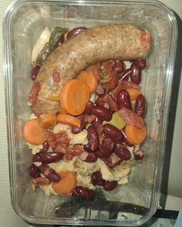 Bae made lunch for me this morning. I'll be going to Moe's. Smh Bae made lunch for me this morning. I'll be going to Moe's. Smh