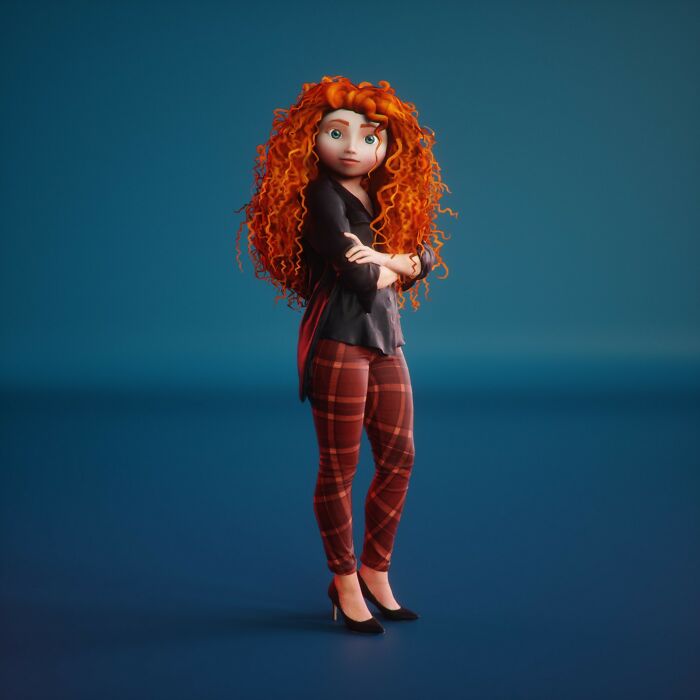 Princess Merida Of Dunbroch