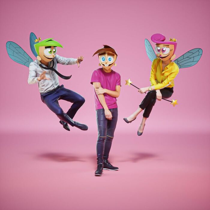 Cosmo, Timmy Turner And Wanda