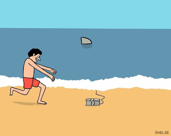 “My Sole Aim Is To Make People Laugh”: 35 Sarcasm-Filled Comics And Illustrations By Cartoonist Steve Nelson