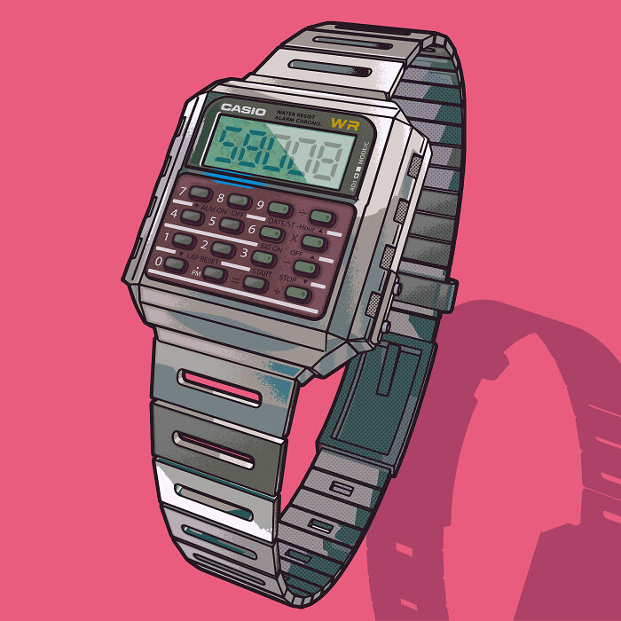 I'm From The Nineties And I Love To Draw Objects From My Childhood