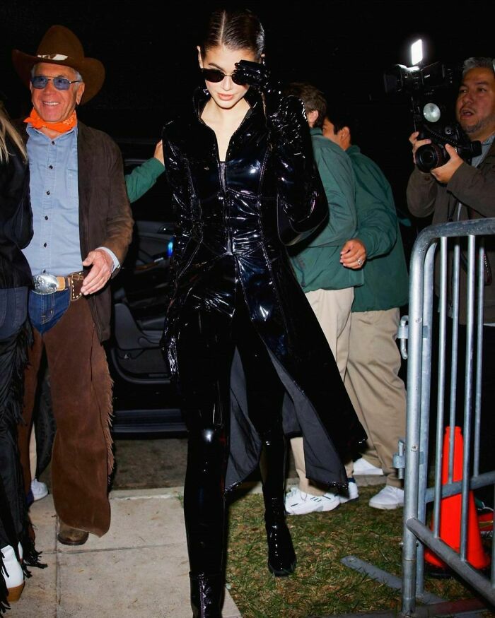 Kaia Gerber As Trinity From The Matrix