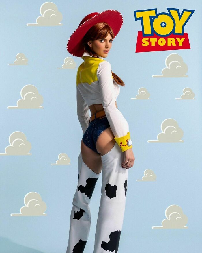 Kendall Jenner As Jessie From Toy Story