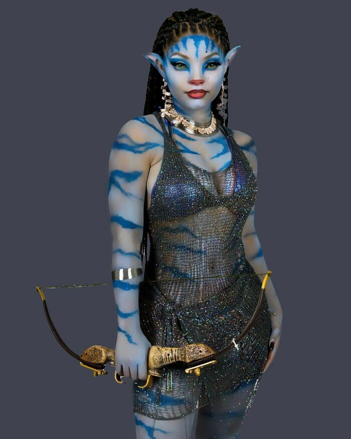 Halle Bailey As A James Cameron's Avatar Character