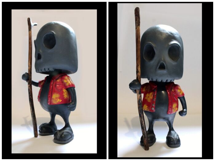 This Little Fella I Called "Sven". Made Out Of Epoxic Clay