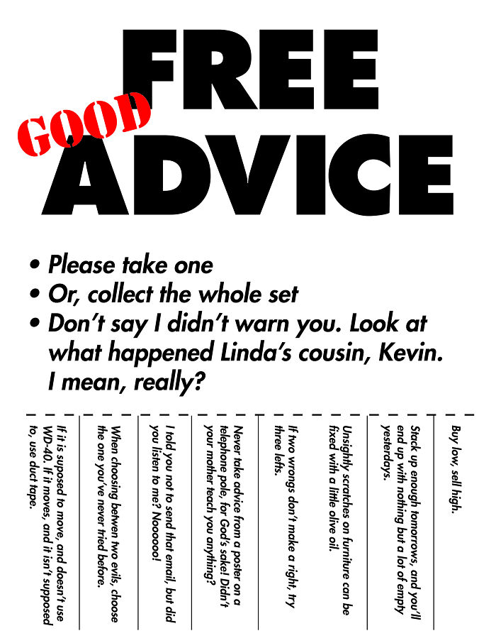 Fake Flyers To Mystify My Neighbors (7 Pics)