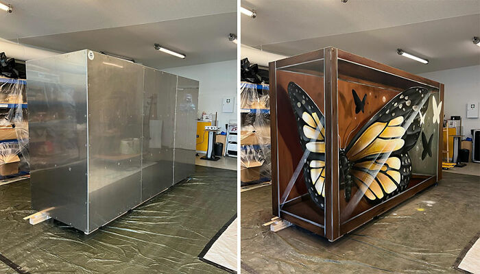 French Street Artist Paints 3D Graffiti And It’s Not For The Faint Of Heart (26 New Pics)