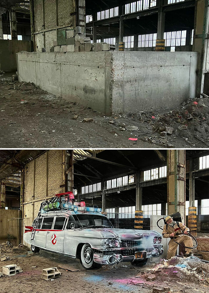 French Street Artist Paints 3D Graffiti And It’s Not For The Faint Of Heart (26 New Pics)