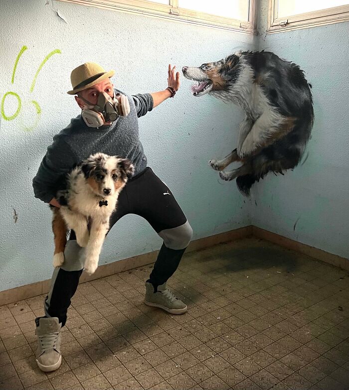 French Street Artist Paints 3D Graffiti And It’s Not For The Faint Of Heart (26 New Pics)