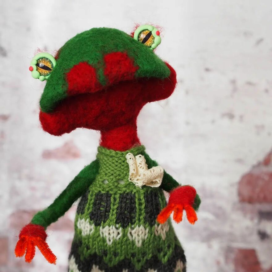 Funny Animals With Personality And Character ... Made Of Wool