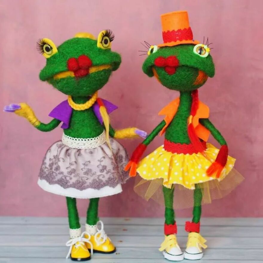 Funny Animals With Personality And Character ... Made Of Wool