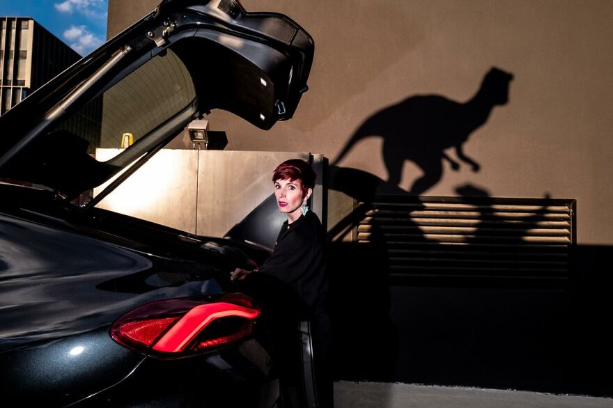 Jurassic Street By Massimiliano Faralli