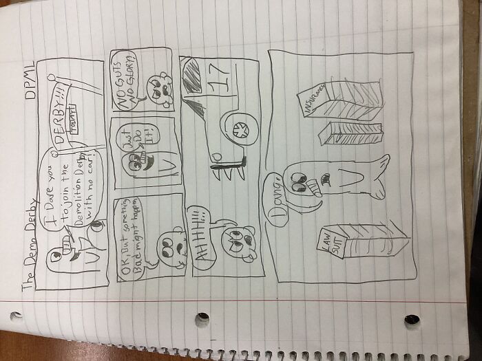The Demo Derby: A Comic By Me