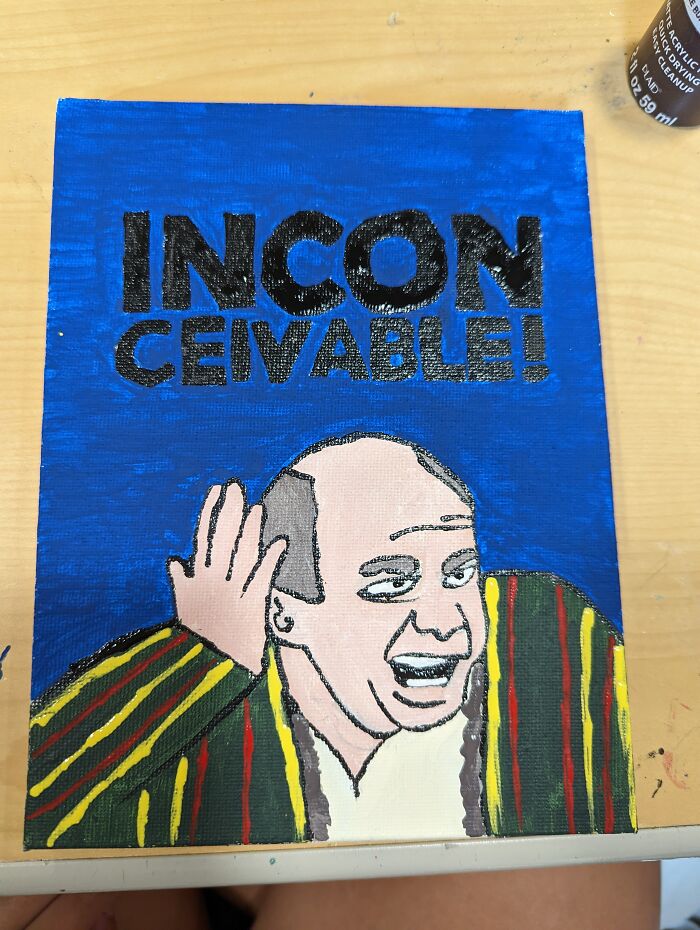 I'm Proud Of This Painting, I Love The Princess Bride And This Took Me A Long Time