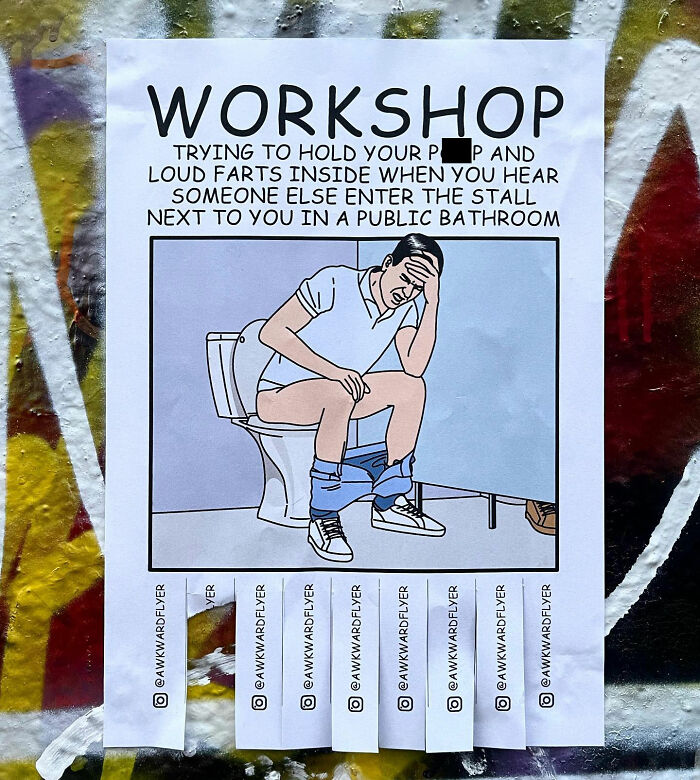 I Make Super Awkward Flyers And Hang Them In The Streets, Part 2 (20 Pics)