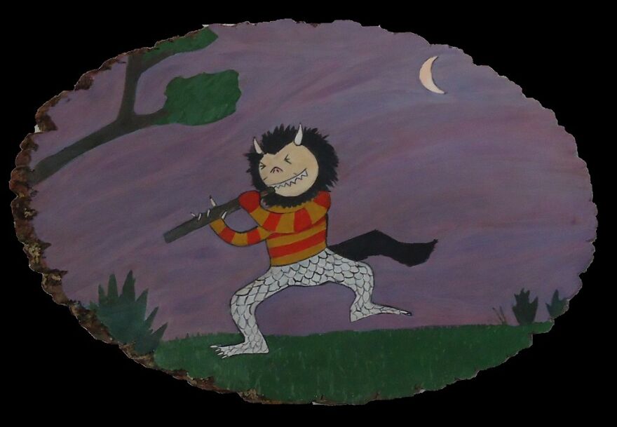 Another Egg Tempera Painting