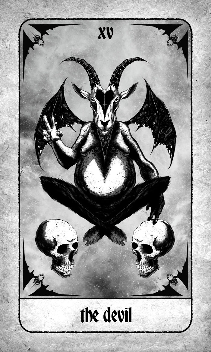 I Created My Own Dark And Twisted Tarot Deck