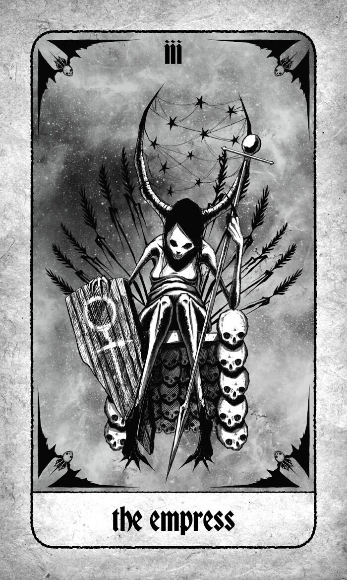 I Created My Own Dark And Twisted Tarot Deck
