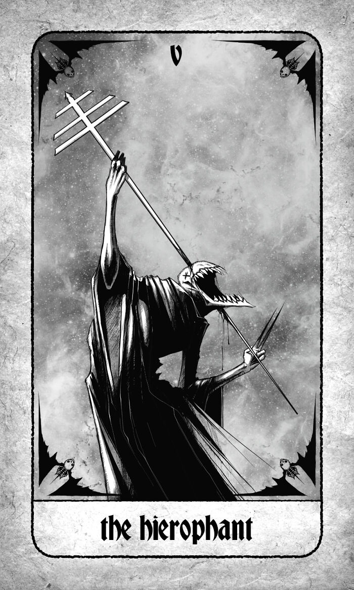 I Created My Own Dark And Twisted Tarot Deck