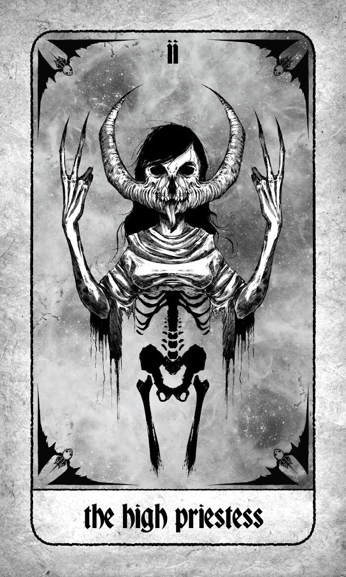 I Created My Own Dark And Twisted Tarot Deck