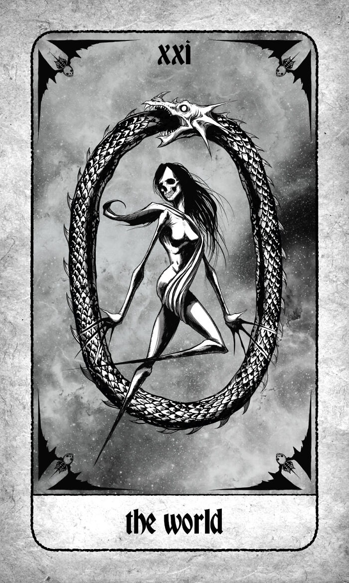 I Created My Own Dark And Twisted Tarot Deck