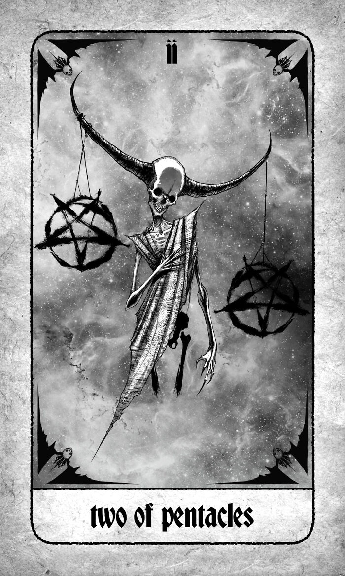 I Created My Own Dark And Twisted Tarot Deck