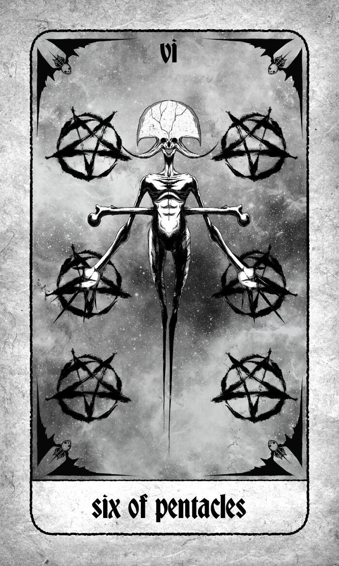 I Created My Own Dark And Twisted Tarot Deck