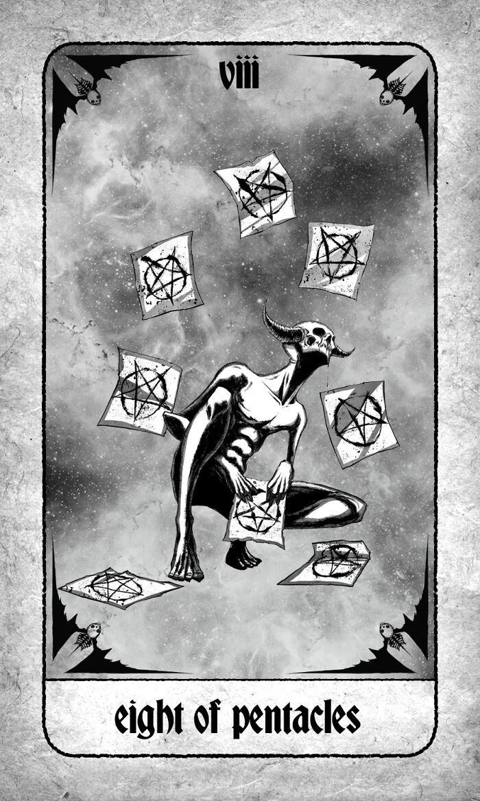 I Created My Own Dark And Twisted Tarot Deck