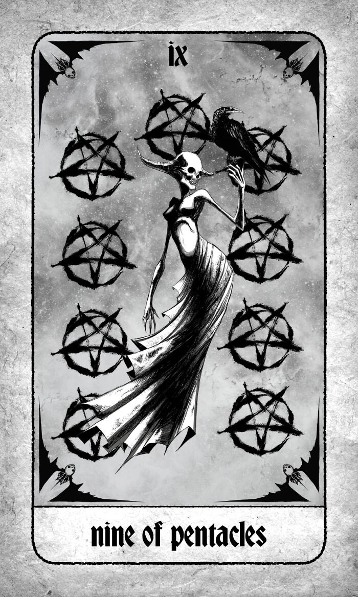 I Created My Own Dark And Twisted Tarot Deck