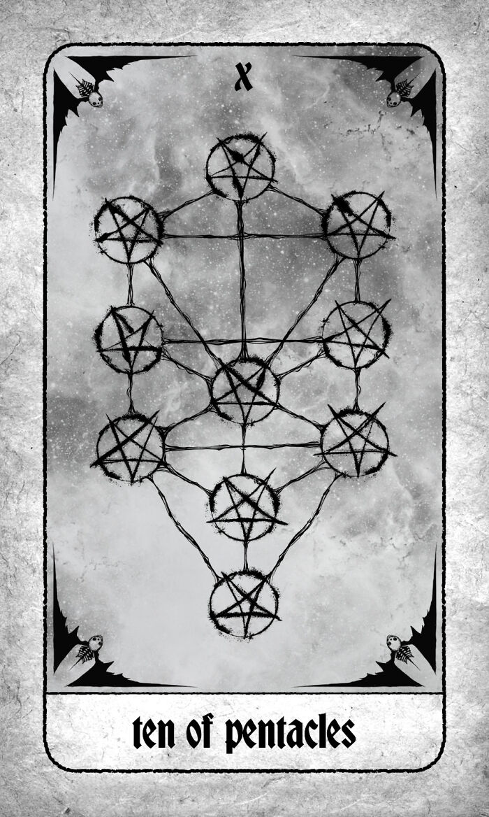 I Created My Own Dark And Twisted Tarot Deck