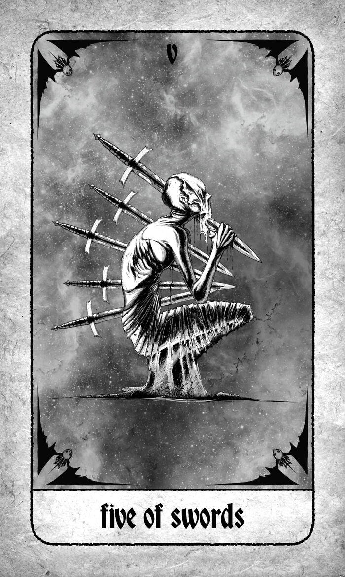 I Created My Own Dark And Twisted Tarot Deck